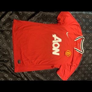 Men's Nike Manchester United Jersey Lrg